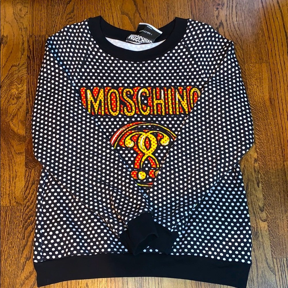 Poka dot Moschino sweater